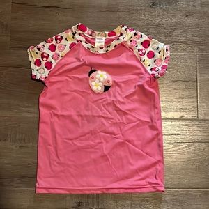 Gymboree Rash Guard - girls swim shirt / cover up Girls Size 10 🏄🏽‍♀️…